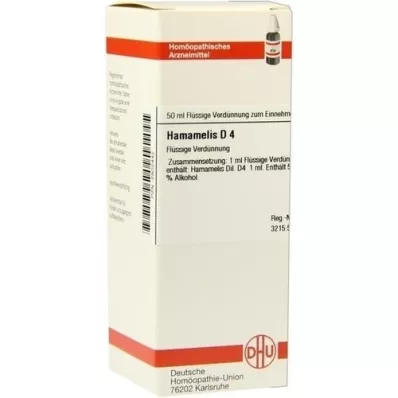 Hamamelis d 4, 50 ml Hamamelis d 4, 50 ml