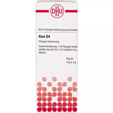 Aloe d 4, 50 ml