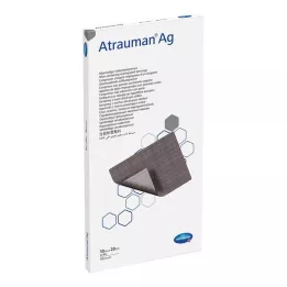 ATRAUMAN Ag 10x20 cm sterile kompresser, 10 stk