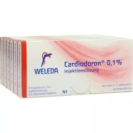 CARDIODORON 0,1% injeksjonsløsning, 48x1 ml