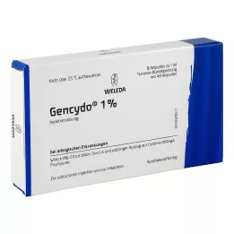 GENCYDO 1 % injeksjonsløsning, 48X1 ml