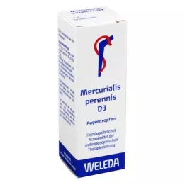 MERCURIALIS PERENNIS D 3 øyedråper, 10 ml