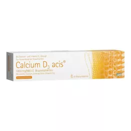 CALCIUM D3 ACIS 1000 mg/880, dvs. jumpertabletter, 20 stk
