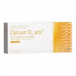 CALCIUM D3 ACIS 1000 mg/880, dvs. jumpertabletter, 40 stk