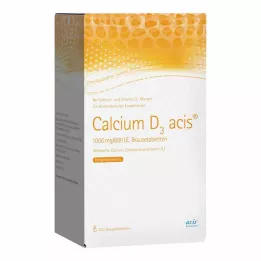 CALCIUM D3 ACIS 1000 mg/880, dvs. jumpertabletter, 100 stk