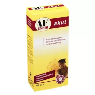 AF TONIC akutt væske, 200 ml AF TONIC akutt væske, 200 ml