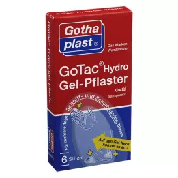 GOTAC Sårfilm med gelpute, 6 stk