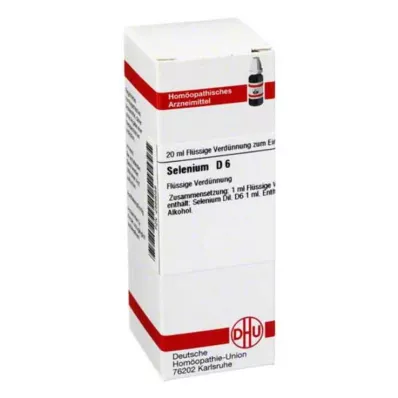 SELENIUM D6 Fortynning, 20 ml SELENIUM D6 Fortynning, 20 ml