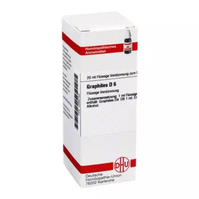 GRAPHITES D6 Fortynning, 20 ml GRAPHITES D6 Fortynning, 20 ml