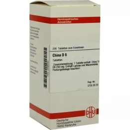 CHINA D 6 tabletter, 200 stk