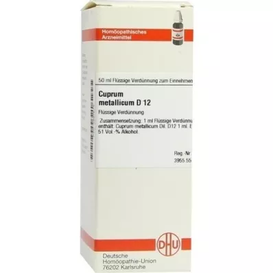 Cuprum møtte D12, 50 ml Cuprum møtte D12, 50 ml