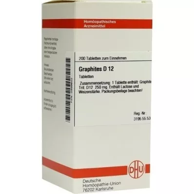 GRAPHITES D 12 tabletter, 200 stk GRAPHITES D 12 tabletter, 200 stk