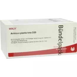 ARNICA E Planta Tota D 20 Ampoules, 50x1 ml