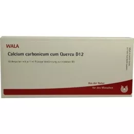 CALCIUM CARBONICUM CUM Quercus D 12 Ampoules, 10x1 ml