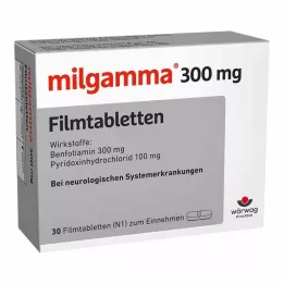 MILGAMMA 300 mg filmdrasjerte tabletter, 30 stk