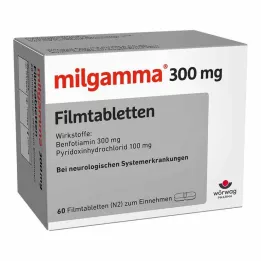 MILGAMMA 300 mg filmdrasjerte tabletter, 60 stk
