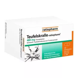 TEUFELSKRALLE-RATIOPHARM Filmdrasjerte tabletter, 100 stk