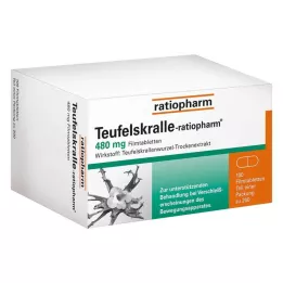TEUFELSKRALLE-RATIOPHARM Filmdrasjerte tabletter, 200 stk