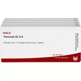 PANCREAS GL D 6 Ampoules, 50x1 ml
