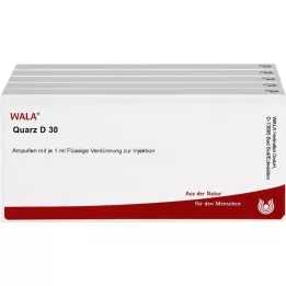 QUARZ D 30 Ampoules, 50x1 ml
