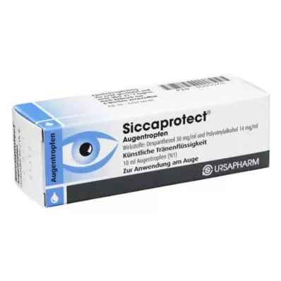 SICCAPROTECT Øyedråper, 10 ml SICCAPROTECT Øyedråper, 10 ml