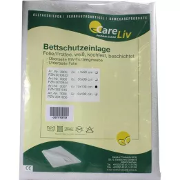 BETTSCHUTZEINLAGE Frottéfolie 70x100 cm, 1 stk