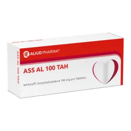 ASS AL 100 TAH tabletter, 50 stk