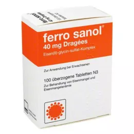FERRO SANOL belagte tabletter, 100 stk