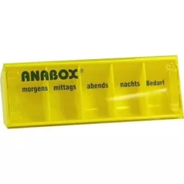 ANABOX Daily Box Yellow, 1 stk