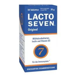 LACTO SEVEN Tabletter, 50 stk