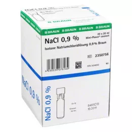 KOCHSALZLÖSUNG 0,9 % Miniplasco connect, 20X20 ml