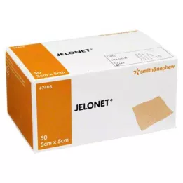 JELONET Parafingaze 5x5cm steril skrellpakning, 50 stk