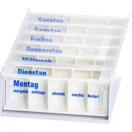 ANABOX 7 dager med ukentlige Dosers White, 1 stk