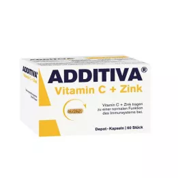 ADDITIVA Vitamin C Depot 300 mg kapsler, 60 stk