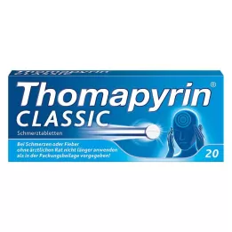THOMAPYRIN CLASSIC Smertestillende, 20 stk