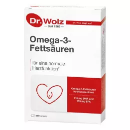 OMEGA-3 fettsyrer 500 mg/60 % kapsler, 60 stk