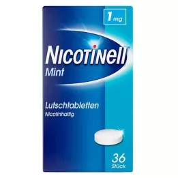 NICOTINELL Pastiller 1 mg mynte, 36 stk