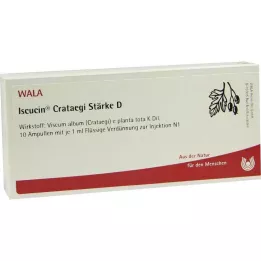 ISCUCIN crataegi Styrke D Ampuller, 10X1 ml