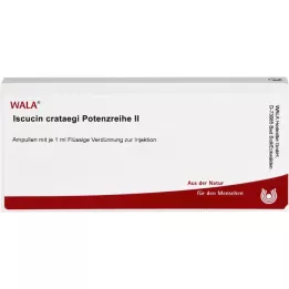 ISCUCIN crataegi potensserie II ampuller, 10X1 ml