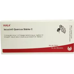 ISCUCIN quercus Strength C Ampuller, 10X1 ml