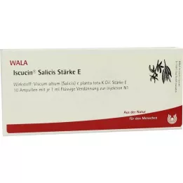 ISCUCIN salicis Styrke E ampuller, 10X1 ml