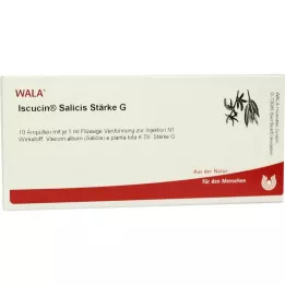 ISCUCIN salicis Styrke G Ampuller, 10X1 ml