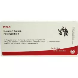 ISCUCIN salicis potensserie II ampuller, 10X1 ml