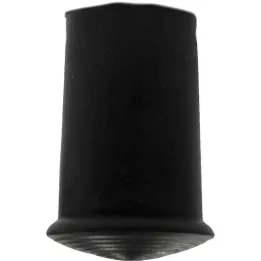 KRÜCKENKAPSEL Str 1 18 mm sort, 1 stk