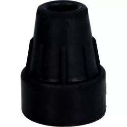 KRÜCKENKAPSEL 16 mm sort stålinnsats for underarm, 1 stk