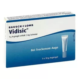 VIDISIC Øyegelé, 3X10 g