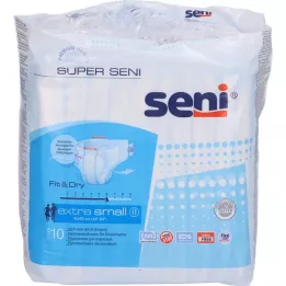 SUPER SENI Inkontinensbukser Gr.xs, 12x10 stk