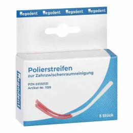 POLIERSTREIFEN for interdental rengjøring, 5 stk