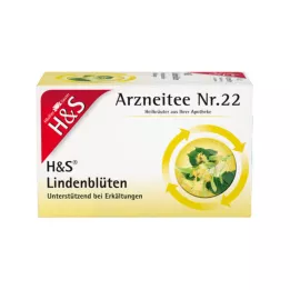 H&amp;S Linden Blossom tefilterposer, 20X1,8 g