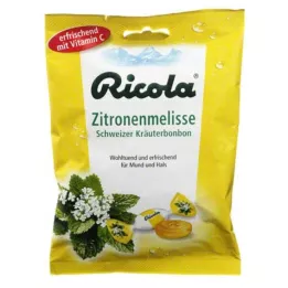 Ricola Sitron balsam søtsaker med sukker, 75 g